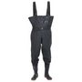 Voir la diapositive 2 : VIDAXL Cuissardes avec bottes et ceinture noir taille 44