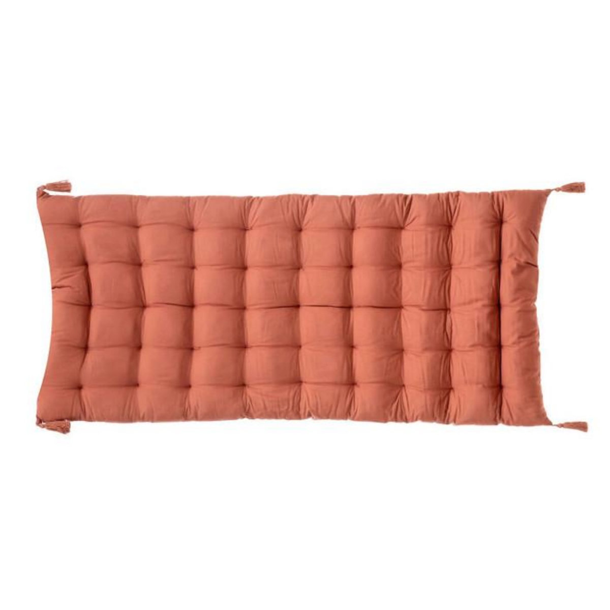 ATMOSPHERA Matelas de Sol 4 Pompons  Otto  60x120cm Terracotta