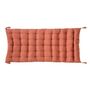 Voir la diapositive 2 : ATMOSPHERA Matelas de Sol 4 Pompons  Otto  60x120cm Terracotta