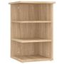 Voir la diapositive 2 : VIDAXL Armoire laterale Chene sonoma 35x35x55 cm Agglomere