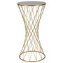 Voir la diapositive 1 : Paris Prix Table d'Appoint en Métal  Tower  80cm Or
