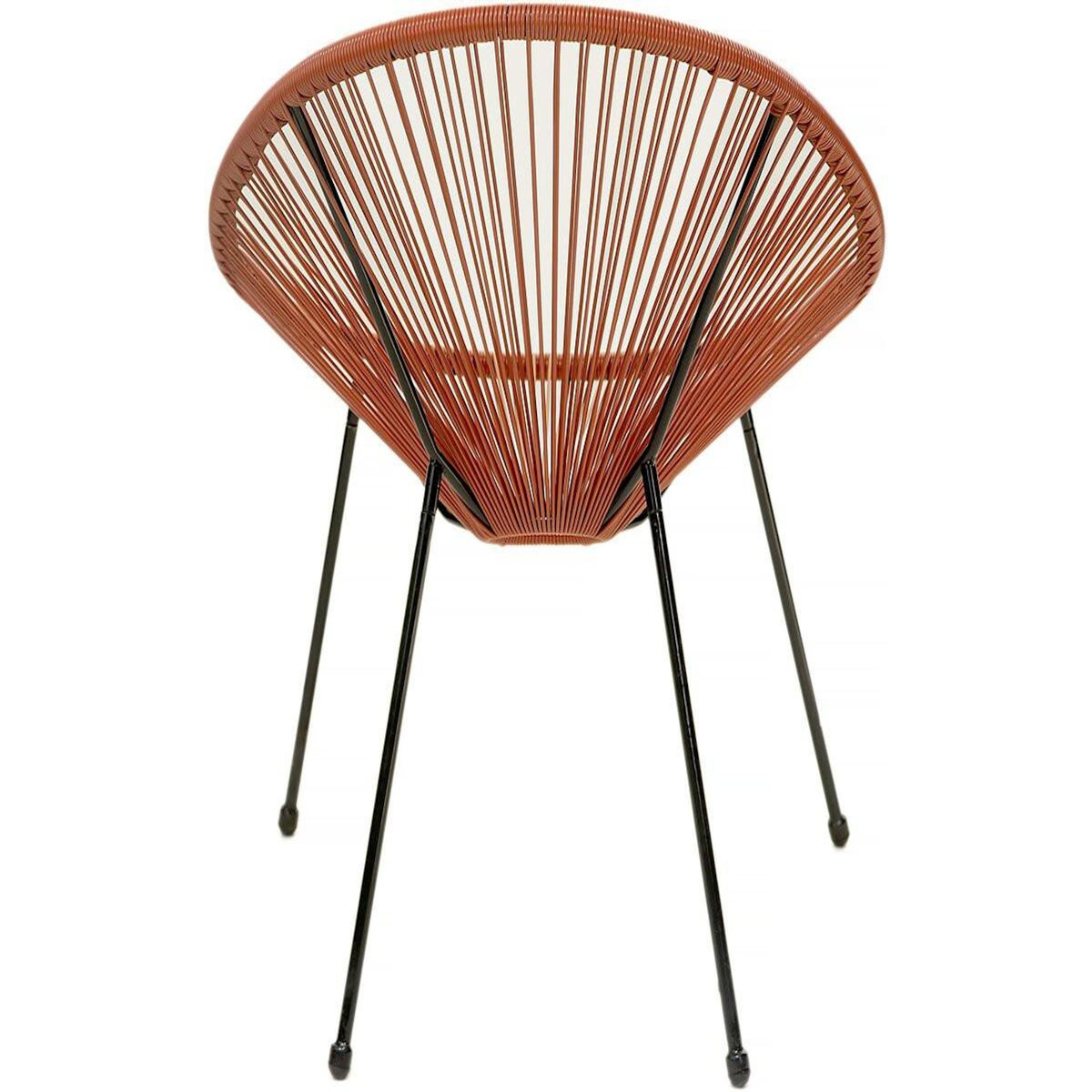 Habitat et Jardin Lot de 2 fauteuils de jardin  Ania  - Rouge