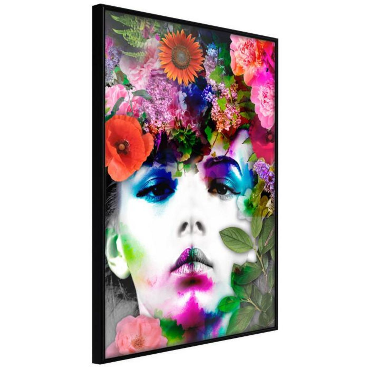 Paris Prix Affiche Murale Encadrée  Flower Coronet