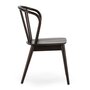 Voir la diapositive 4 : VS VENTA-STOCK Pack 2 chaises Brisa en bois coleur noir