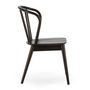 Voir la diapositive 4 : VS VENTA-STOCK Pack 2 chaises Brisa en bois coleur noir