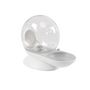 Voir la diapositive 2 : M PETS SNAIL Distributeur deau avec filtre - 2800 ml - Blanc, Gris + Transparent