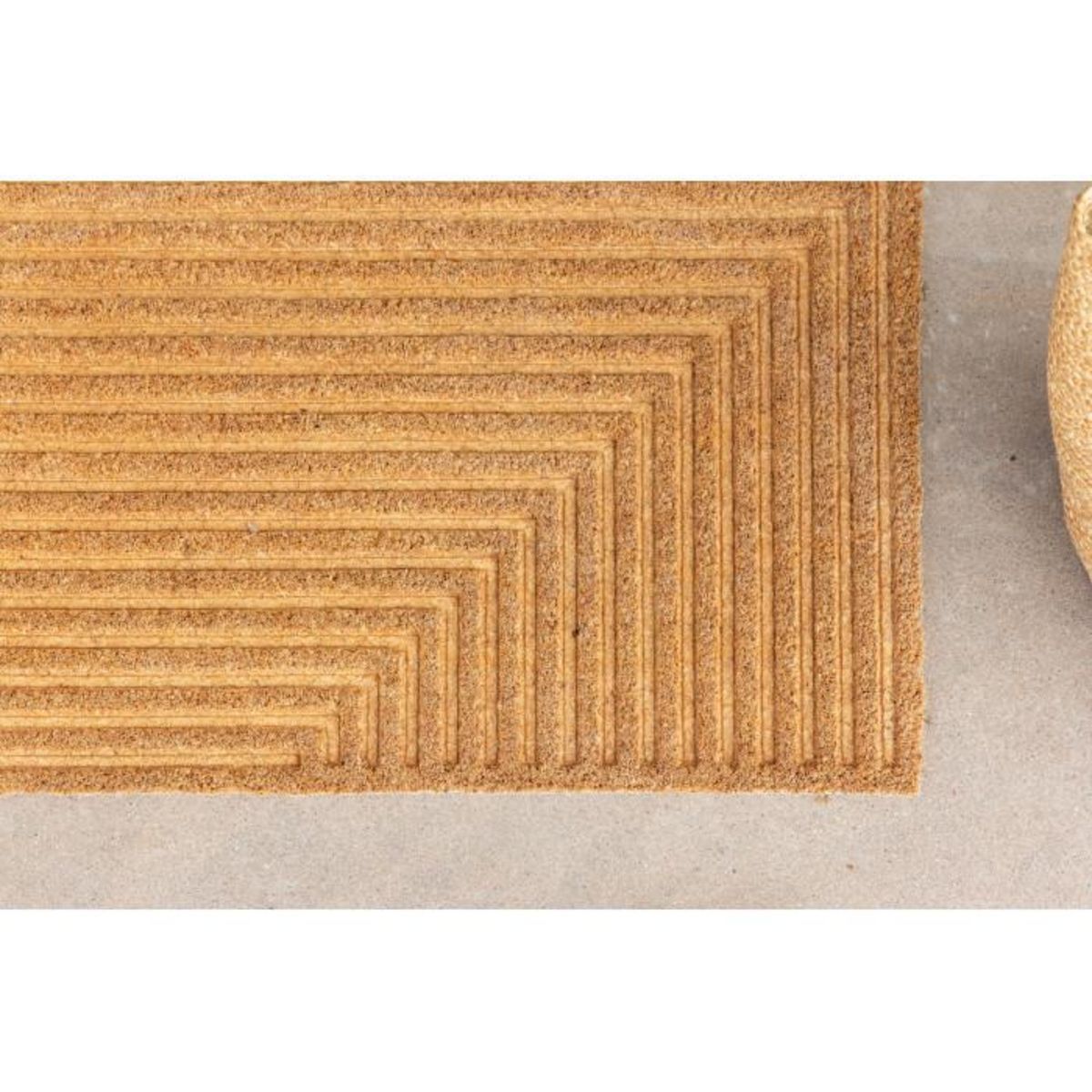 Paris Prix Paillasson en Fibre de Coco  Jon  45x75cm Naturel