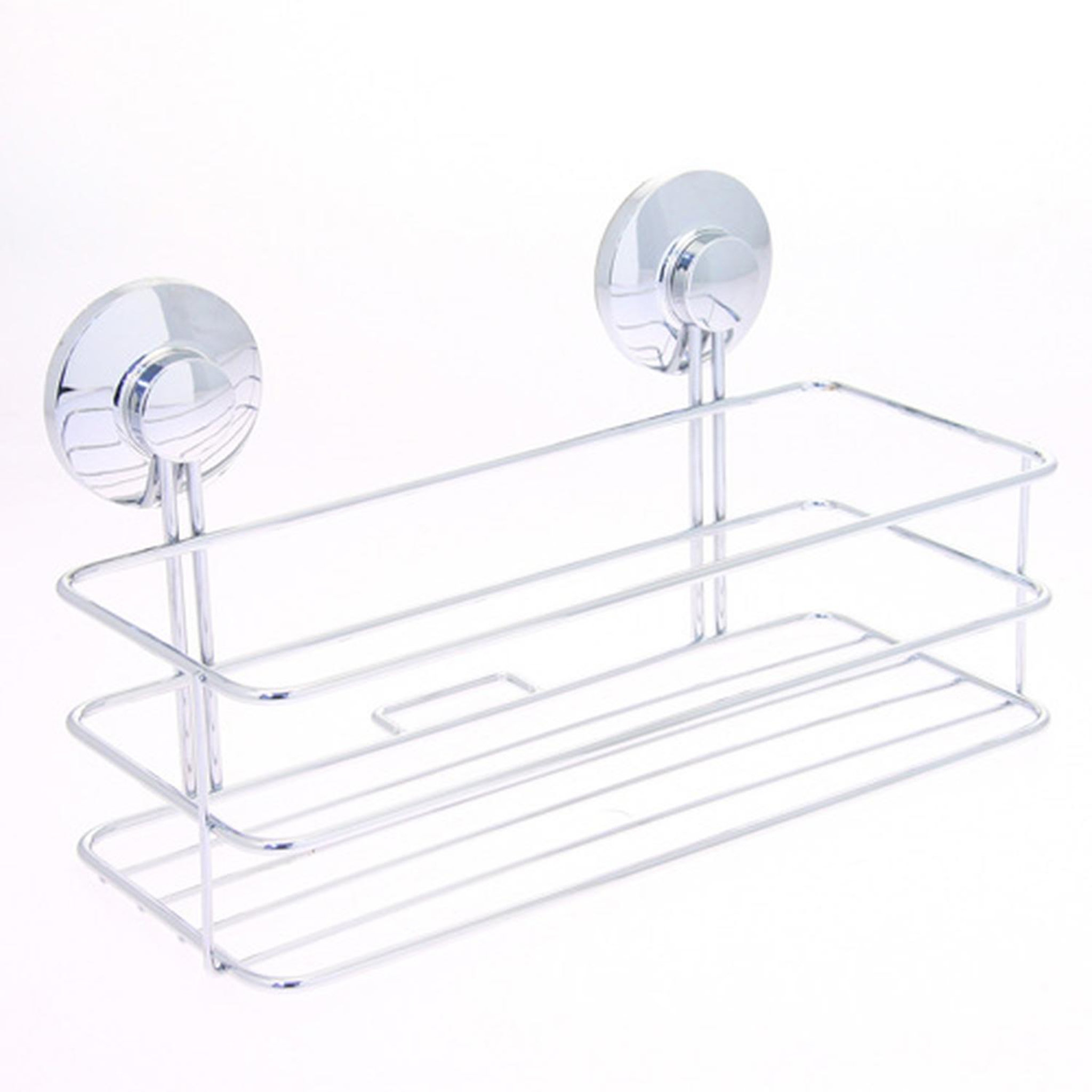 FIVE Etagère de salle de bain à ventouses - Métal