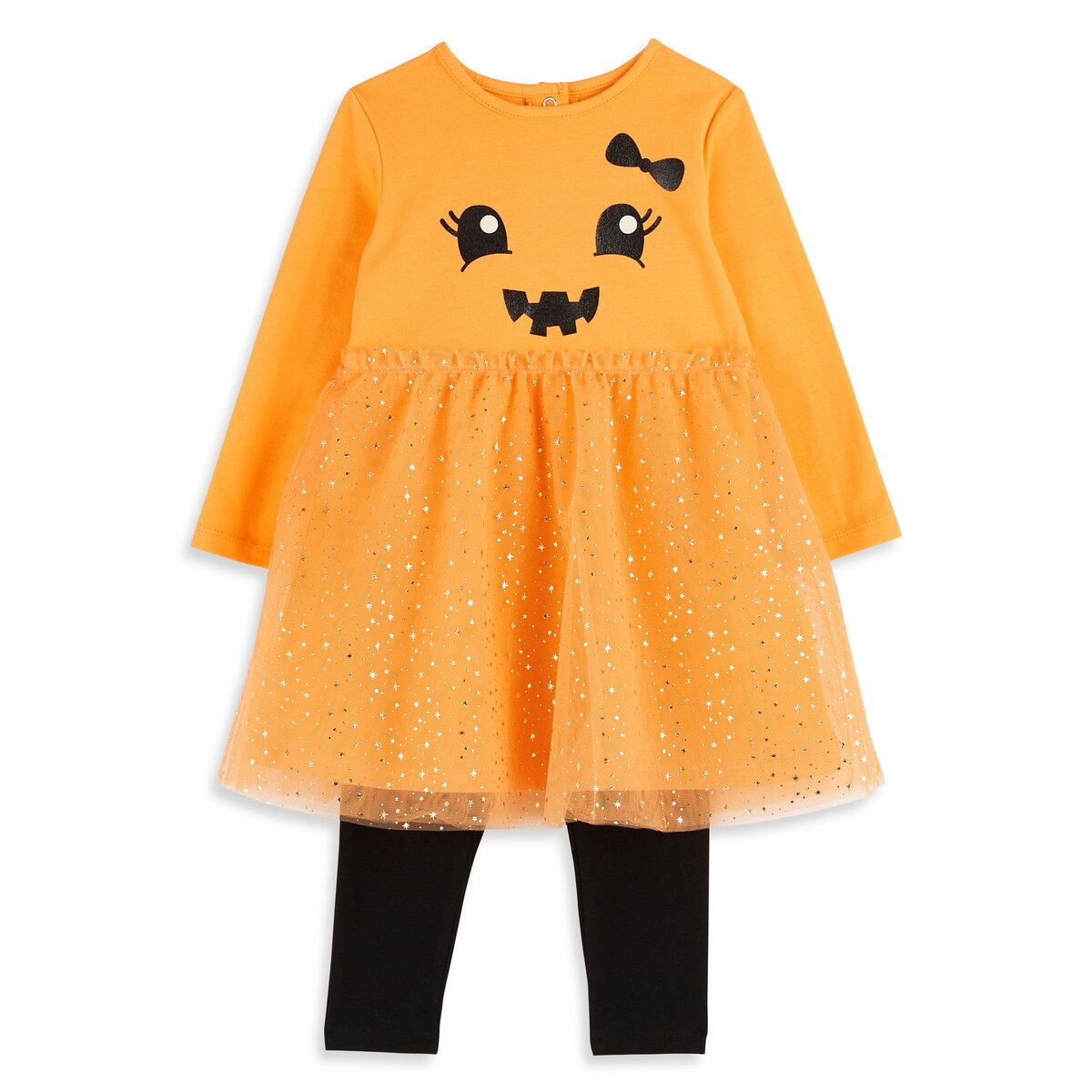 INEXTENSO Ensemble robe legging halloween b b fille pas cher