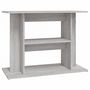 Voir la diapositive 2 : VIDAXL Support pour aquarium sonoma gris 80x35x60 cm bois d ingénierie