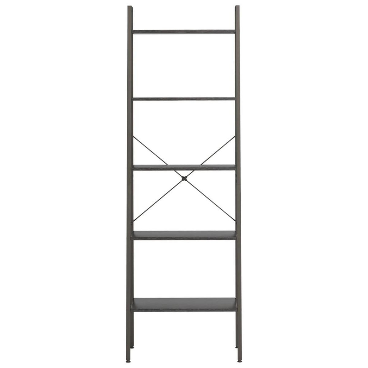 VIDAXL Etagere sur pied 5 niveaux Noir 56x35x174 cm