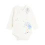 Voir la diapositive 5 : Petit Béguin Lot de 2 bodies bébé manches longues ouverture croisée Luna