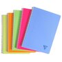 CLAIREFONTAINE Clairefontaine Cahiers a reliure spiralee 90 Feuilles a reglure 5 pcs