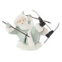 Voir la diapositive 1 : Paris Prix Père-Noël Déco  Chute de Ski  23cm Bleu Gris
