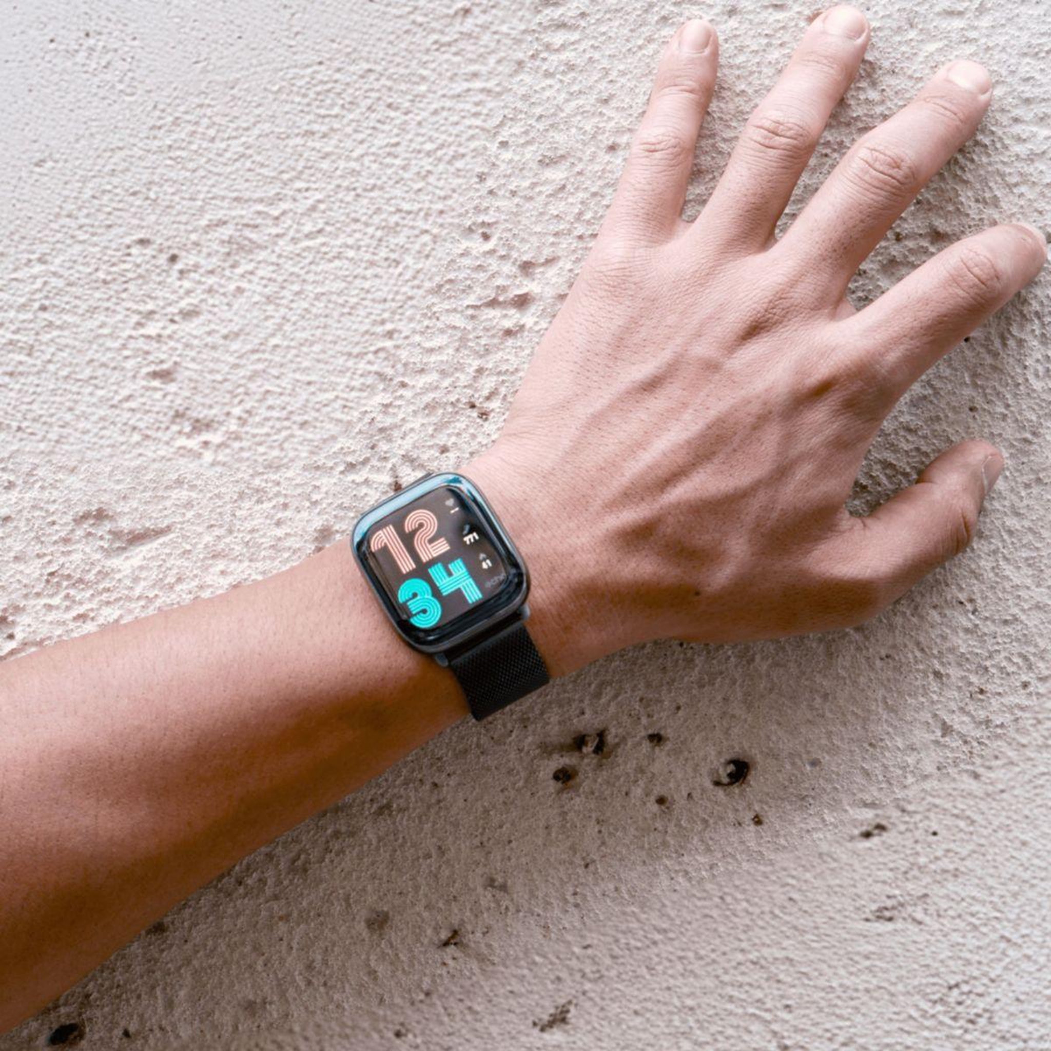 Voir la diapositive 3 : Echo Montre connectée Rainbow Nano Metal Silicone + Milanais