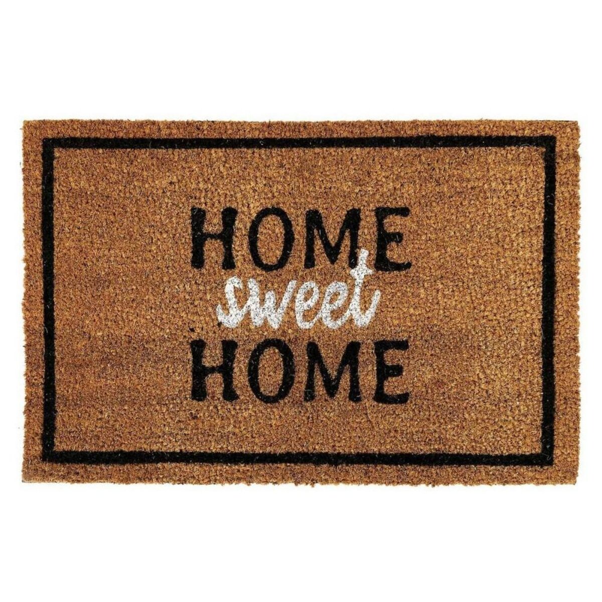 The Home Deco Factory Paillasson Coco 40x60 cm Home Sweet Home