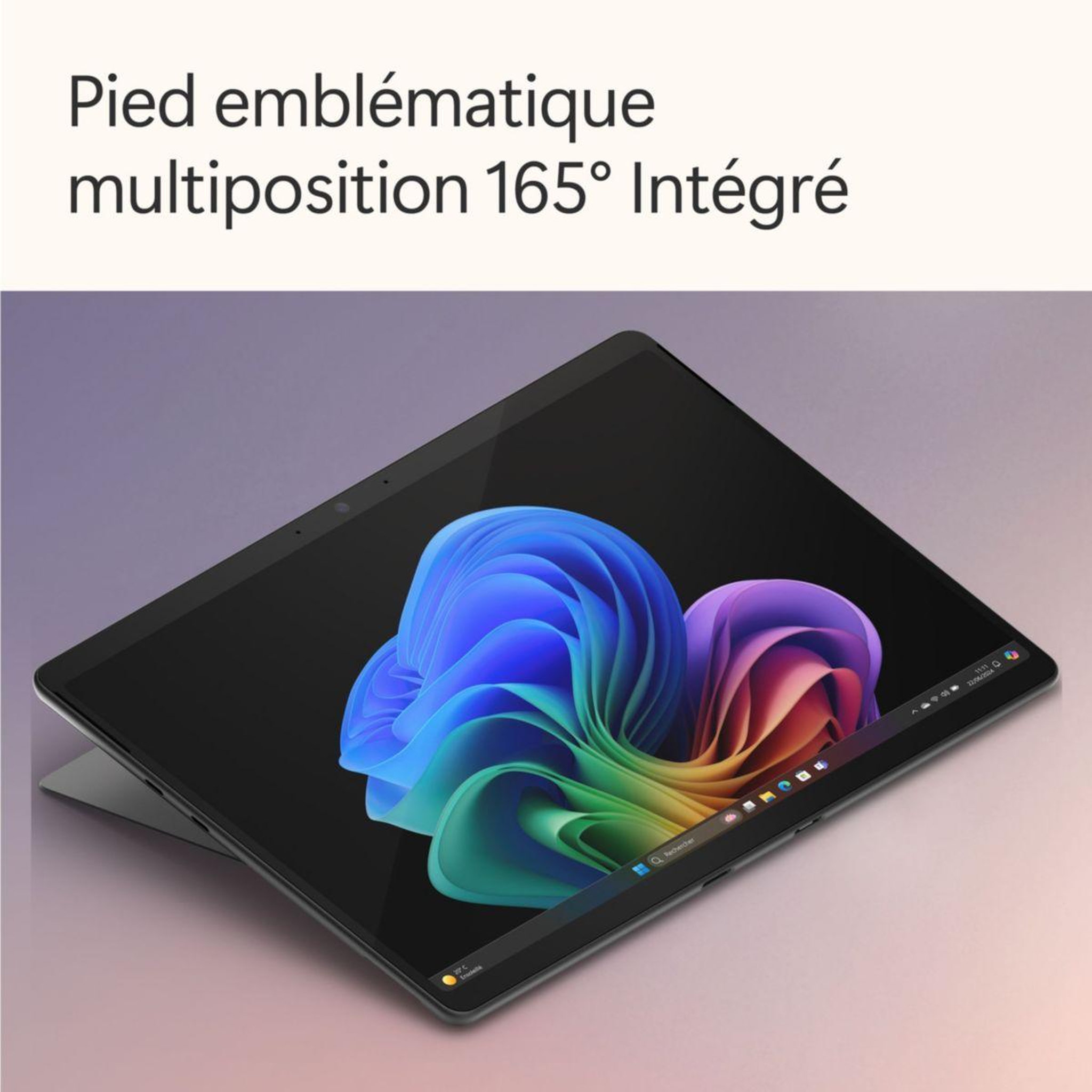 Voir la diapositive 5 : MICROSOFT Pc hybride pack surface pro 13  snapdragon x plus 16 go ram lpddr5x ssd 512 go copilot+pc