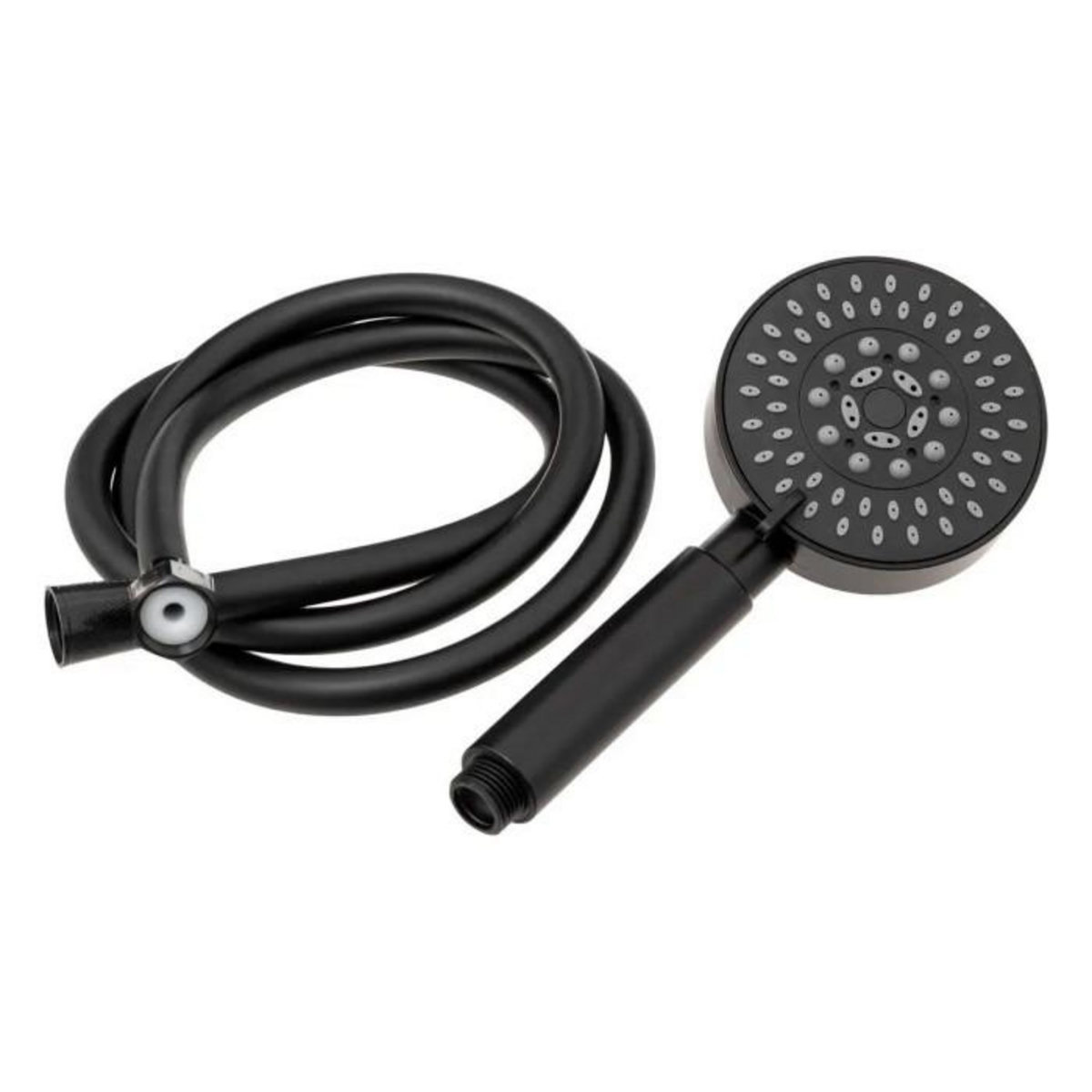 FIVE Pommeau de Douche Flexible  5 Fonctions  23cm Noir