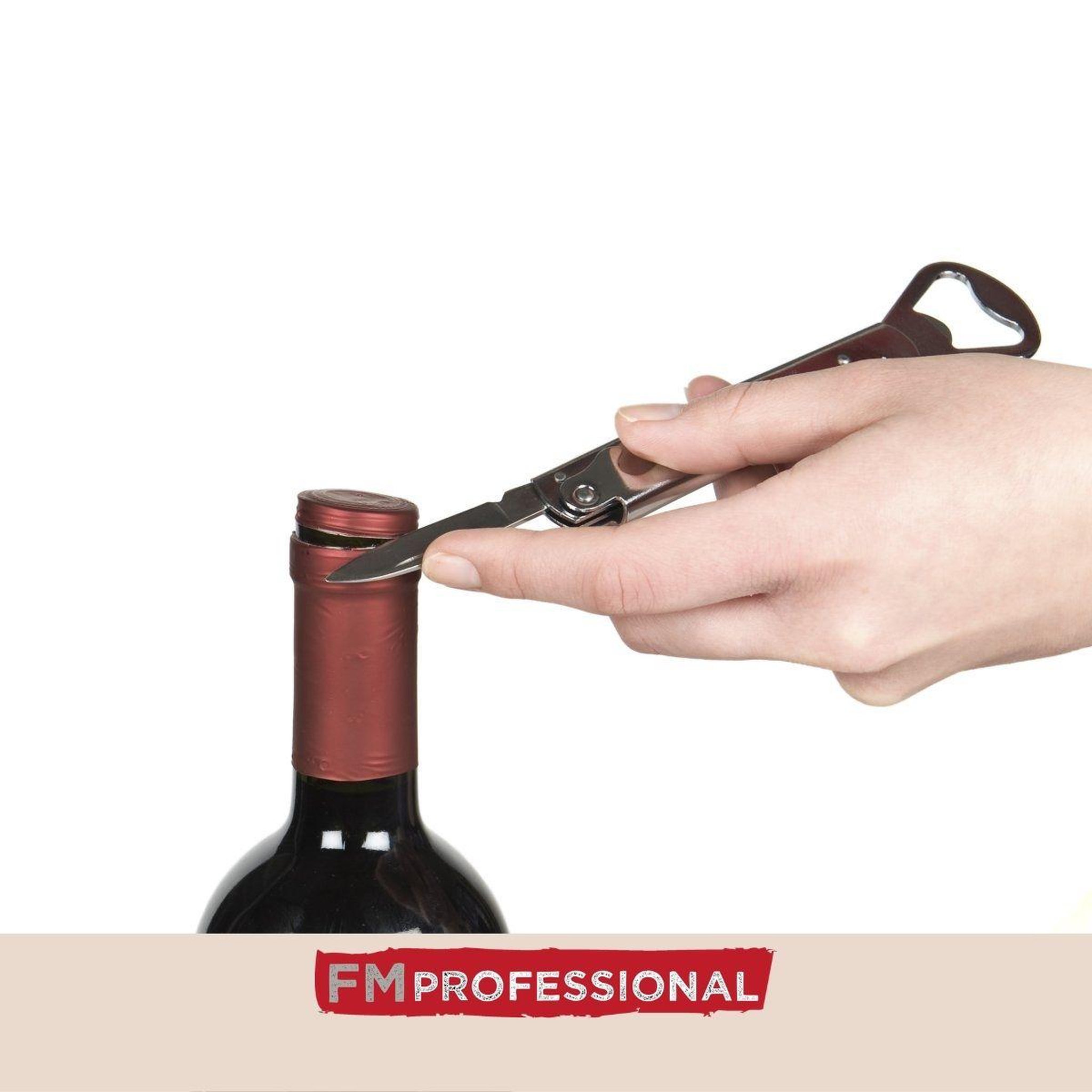 Voir la diapositive 5 : FM PROFESSIONAL Tire-bouchon limonadier en acier fm professional boissons