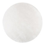 Paris Prix Tapis Déco Rond  Nixie  200cm Blanc