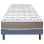 Voir la diapositive 1 : IDLITERIE Ensemble Matelas Mousse Haute Résilience ESSENCE + Latex 3 zones +Sommier - Made in France