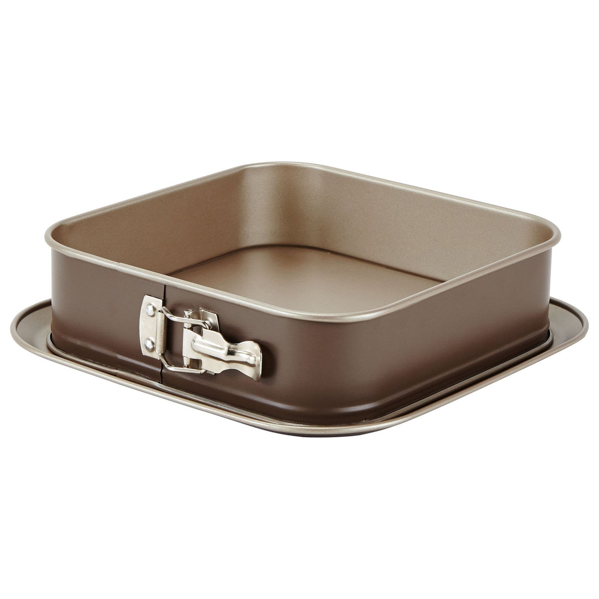 ACTUEL Moule à charnière carré 24 x 24 cm en métal