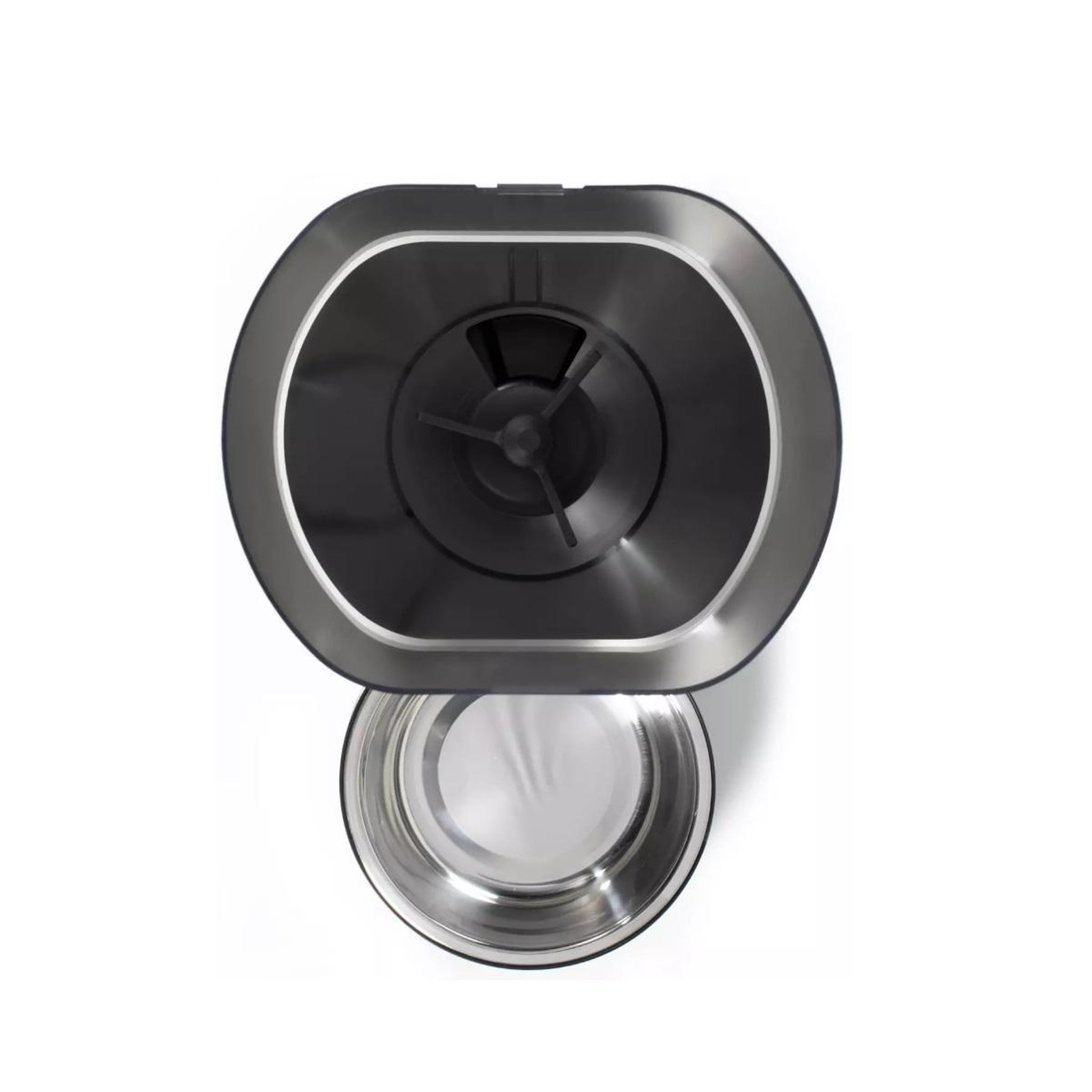 Voir la diapositive 4 : LIVOO Distributeur de croquettes automatique 5w noir - PET106