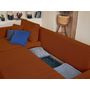 Voir la diapositive 4 : BEST MOBILIER Topaze - canapé d'angle réversible - 4 places - convertible avec coffre - en velours côtelé