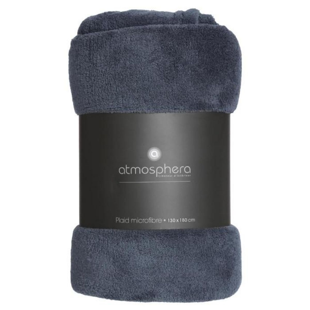 ATMOSPHERA Plaid  Microfibre  130x180cm Orage