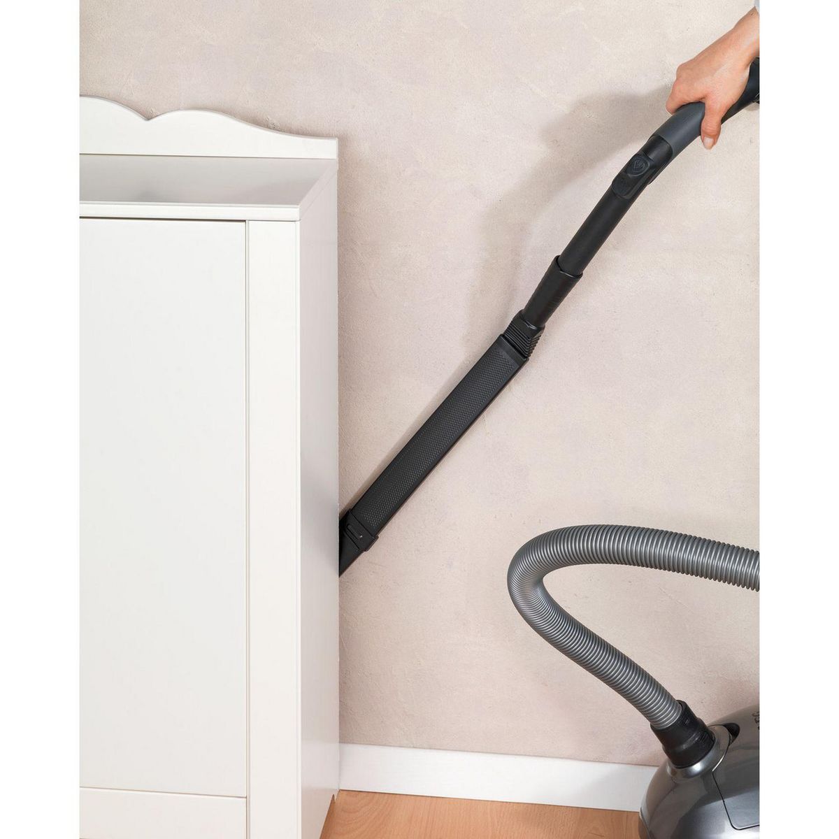 Wenko Embout plat pour aspirateur - L. 94 cm - Noir