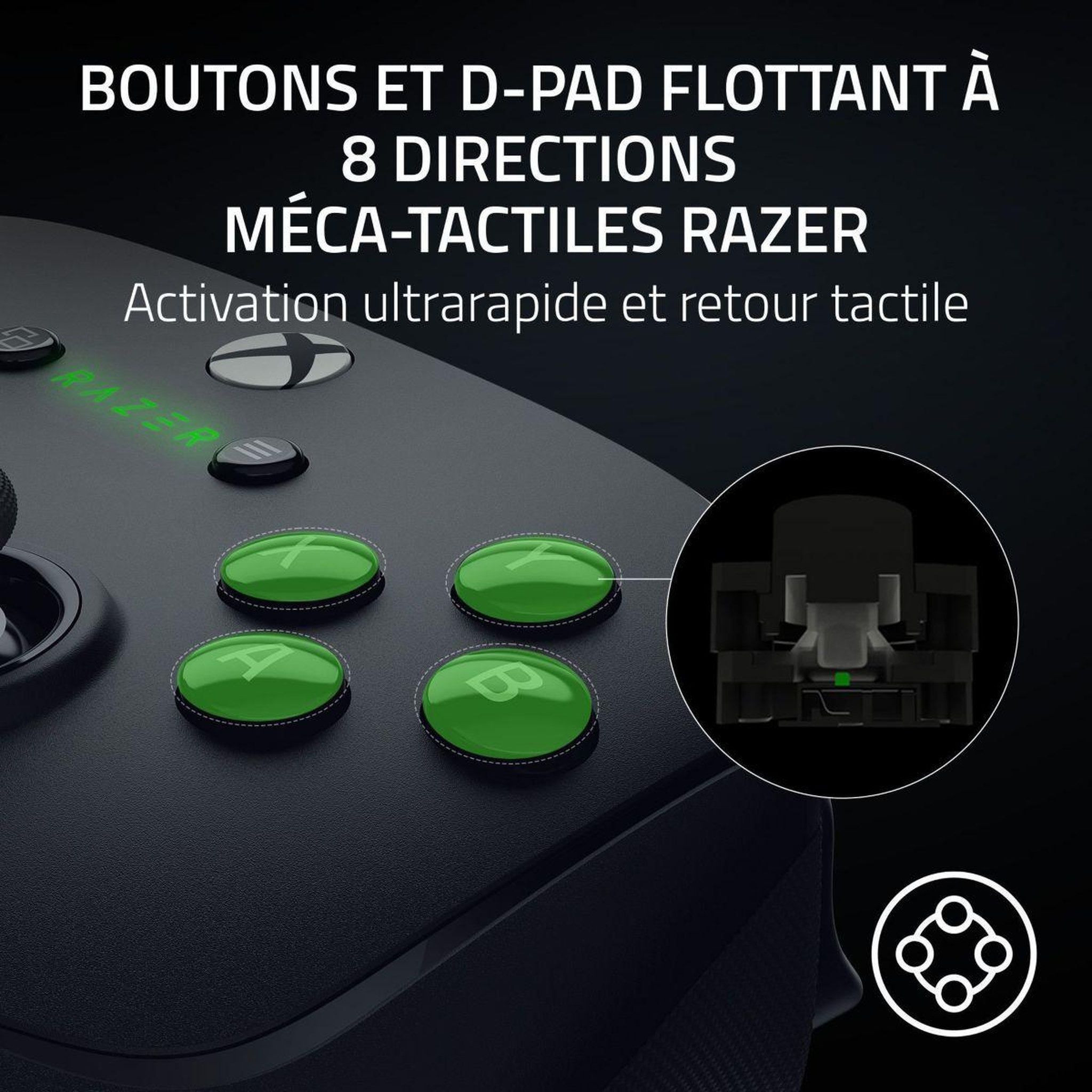 Voir la diapositive 5 : Razer Manette wolverine v3 pro noir