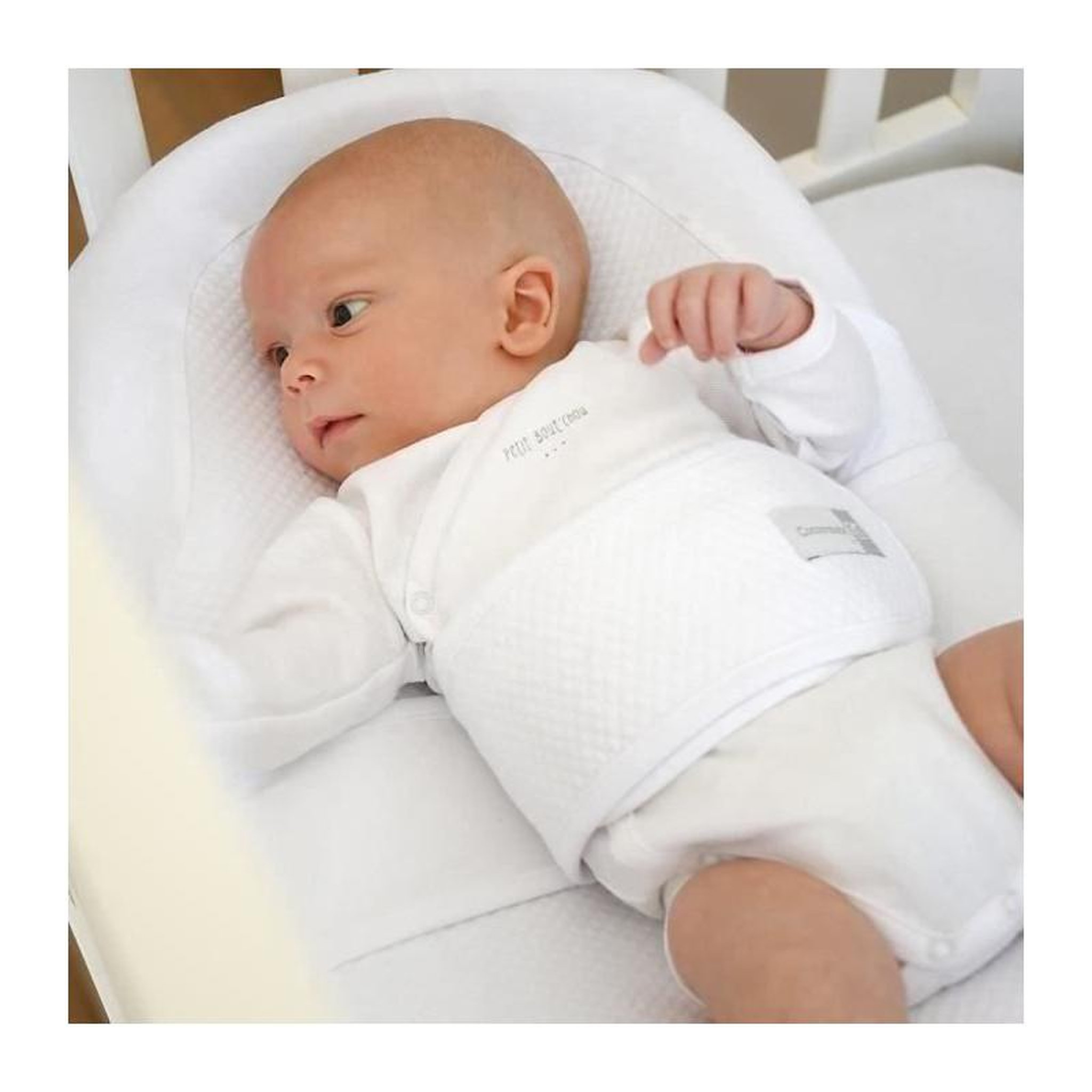Voir la diapositive 6 : RED CASTLE Red castle/ Cocoonababy- Fleur de coton Blanc