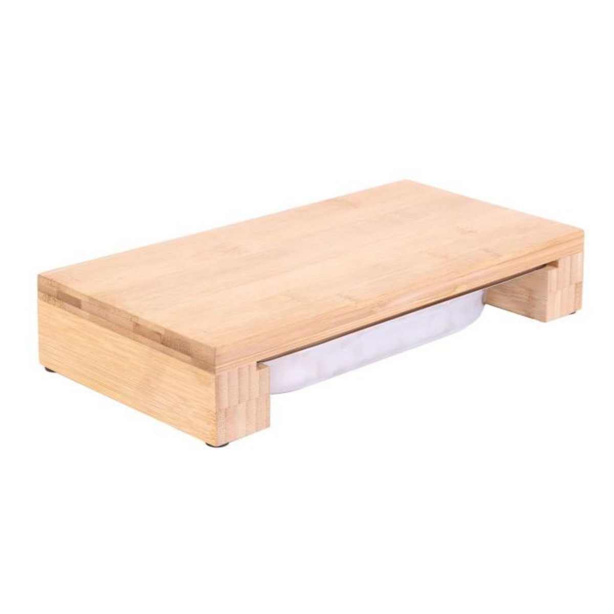 Paris Prix Planche à Découper & Tiroir  Dolga  34cm Naturel