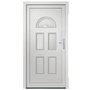 Voir la diapositive 3 : VIDAXL Porte d'entree Blanc 98x208 cm PVC