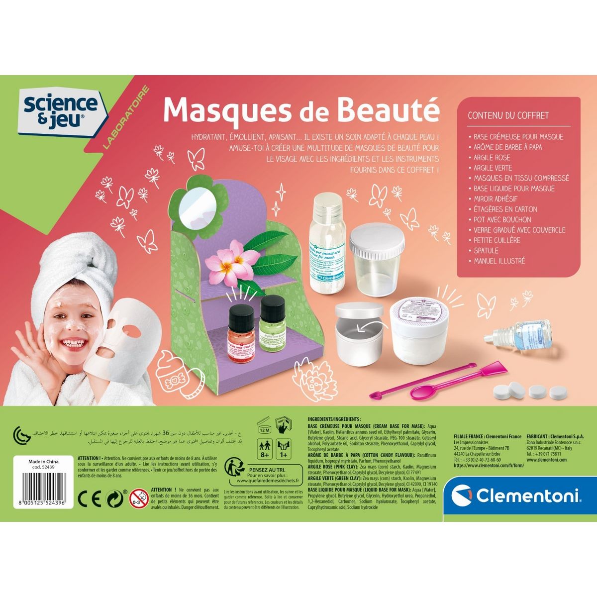 CLEMENTONI Crée ton Masque de Beauté