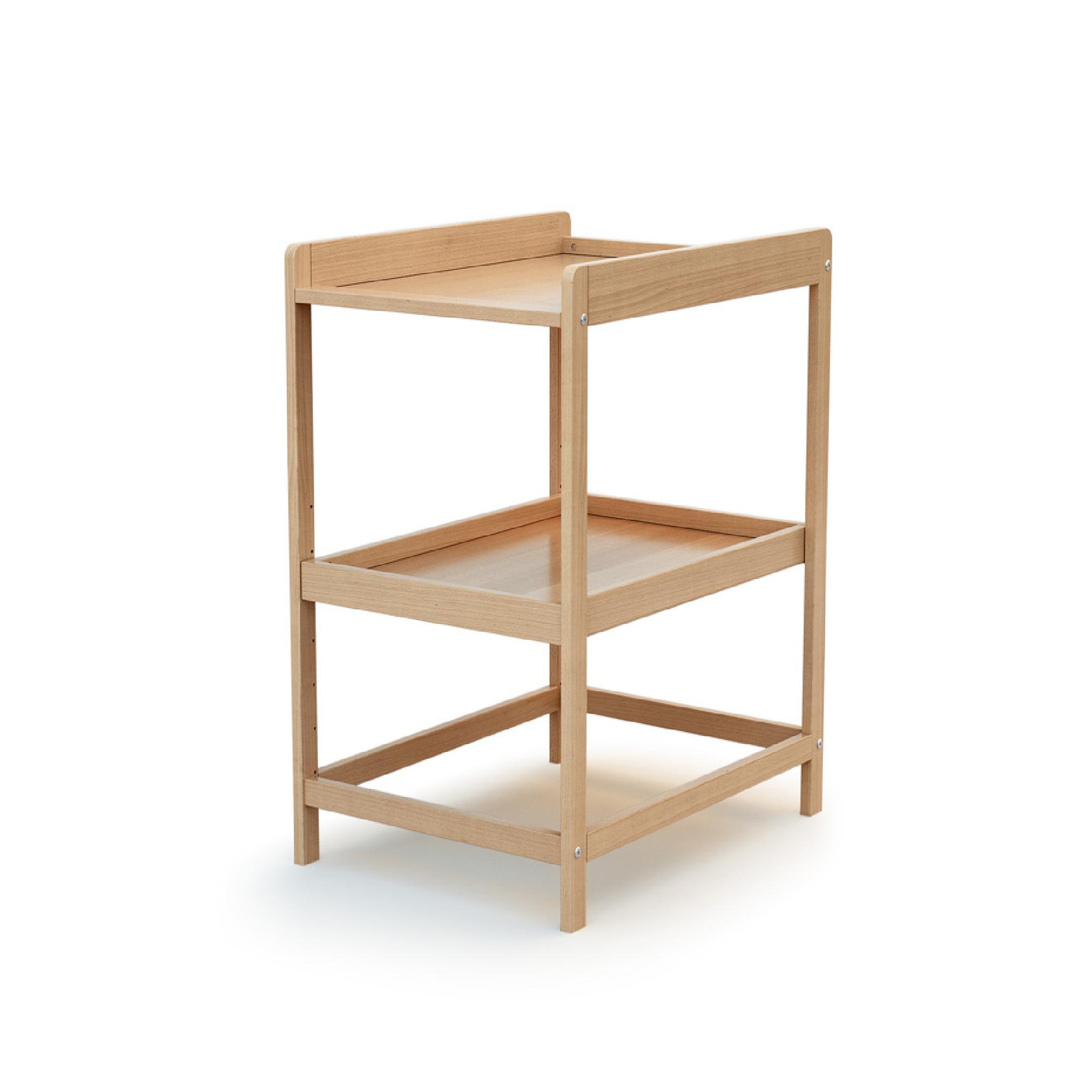 Voir la diapositive 2 : AT4 Table à langer 1 étagère CONFORT en bois 73 x 54 x 89 cm