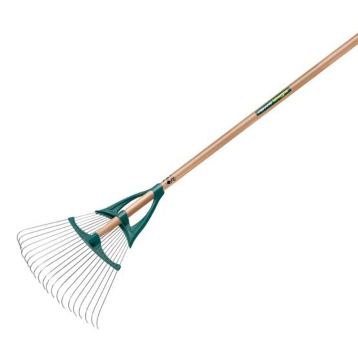 Leborgne Balai à gazon Xfil émousseur 20 dents - manche bois certifié PEFC 100%