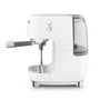 Voir la diapositive 2 : SMEG Robot café 15 bars blanc - ECF03WHEU