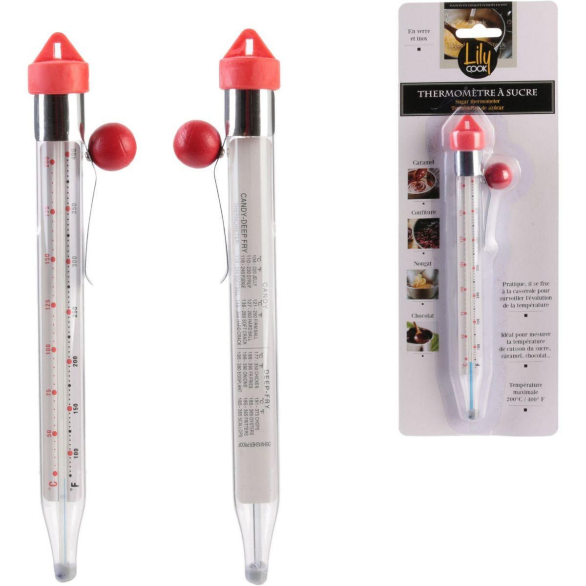 Lily Cook Thermomètre cuisson a sucre