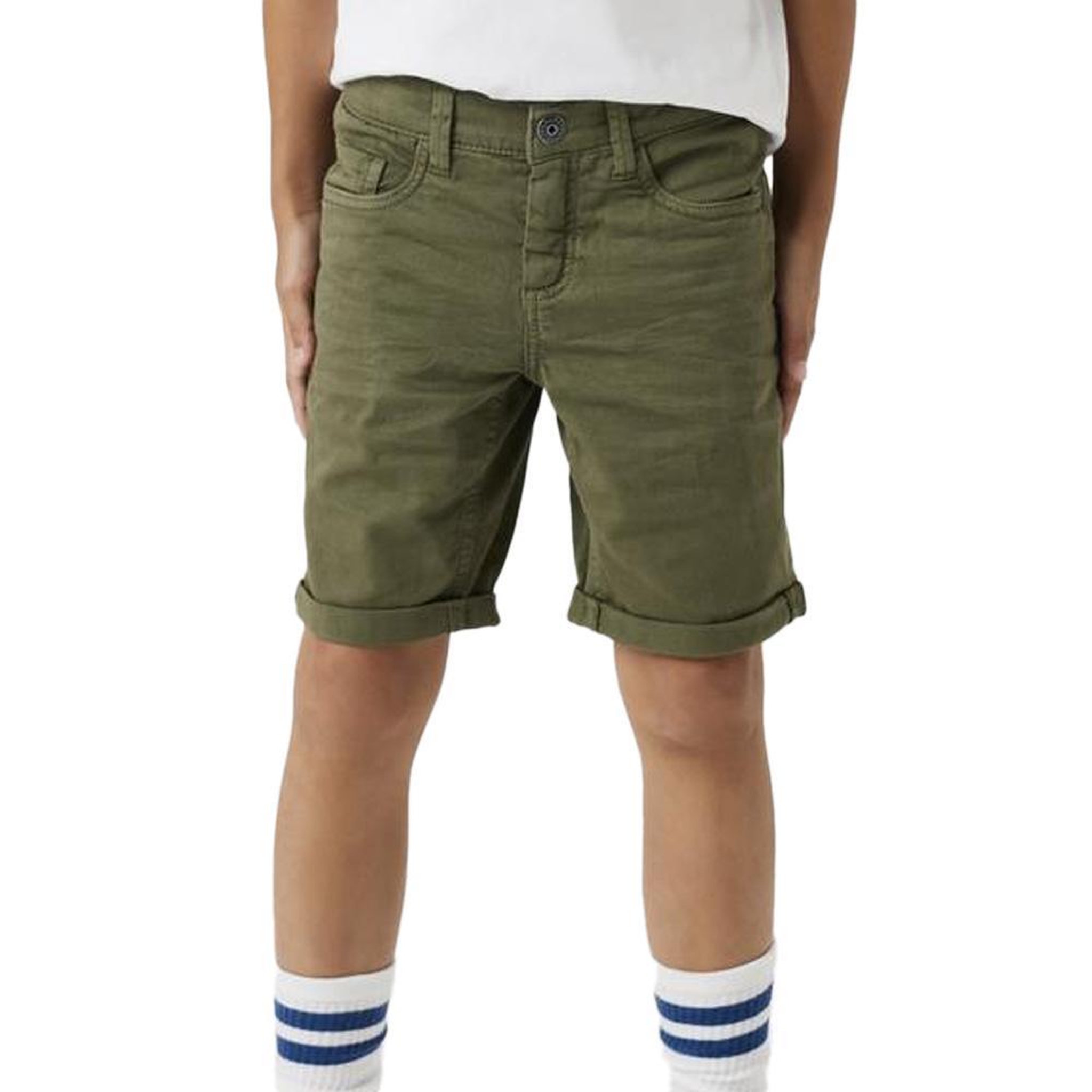 Voir la diapositive 1 : NAME IT Short Kaki Garçon Name It Silas