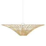 ATMOSPHERA Suspension réversible en bambou - Diam 56 cm - Beige