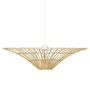 Voir la diapositive 1 : ATMOSPHERA Suspension réversible en bambou - Diam 56 cm - Beige