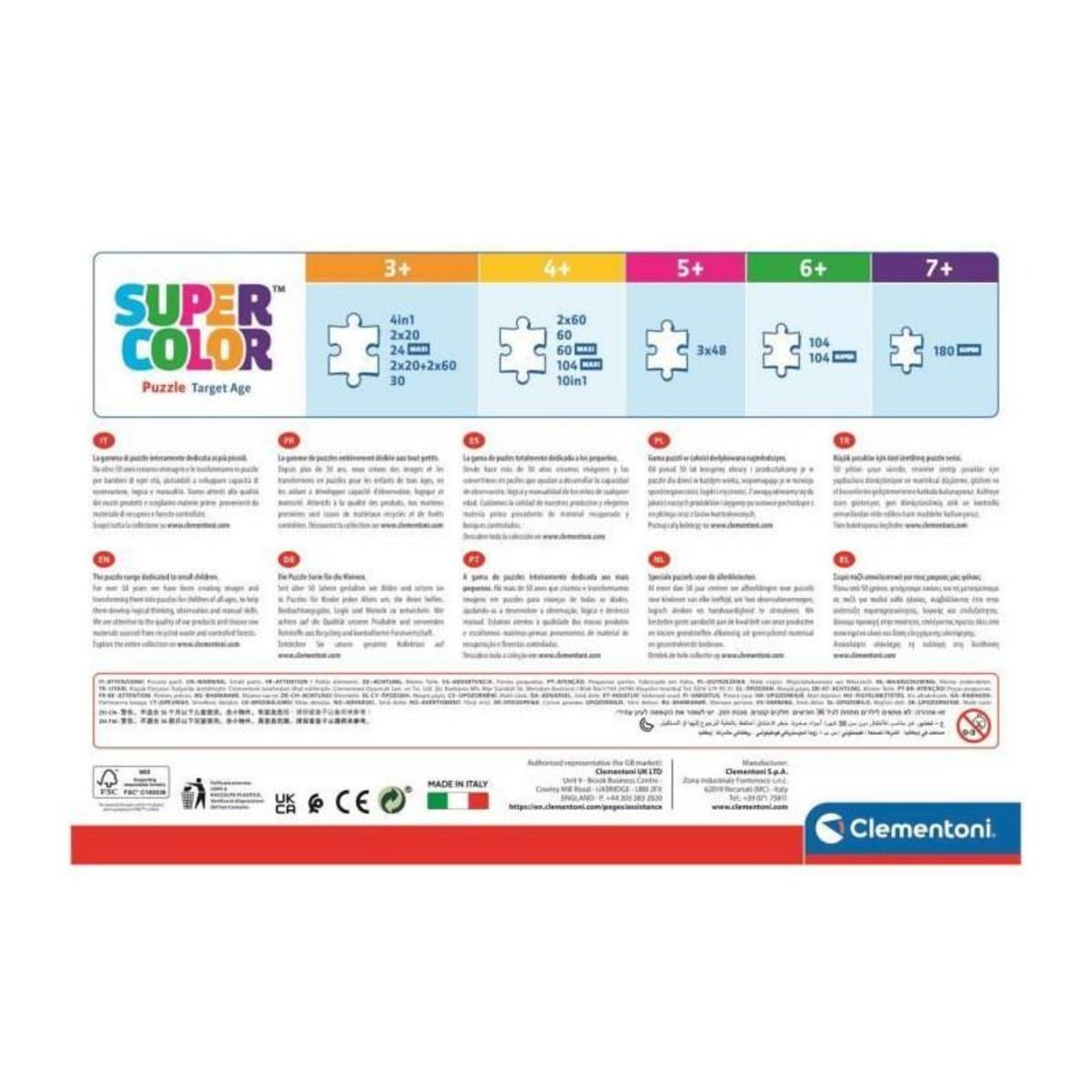 CLEMENTONI Puzzle Clementoni Maxi Pat' Patrouille multicolore