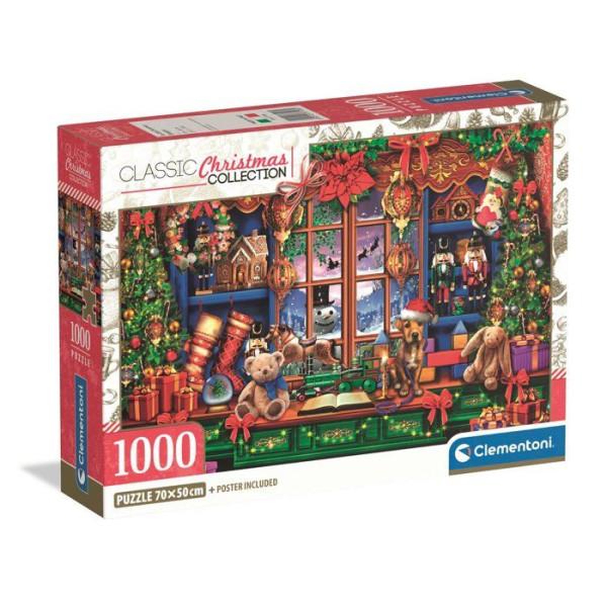 Voir la diapositive 1 : CLEMENTONI Puzzle 1000 pieces - Ye Old Christmas Shop