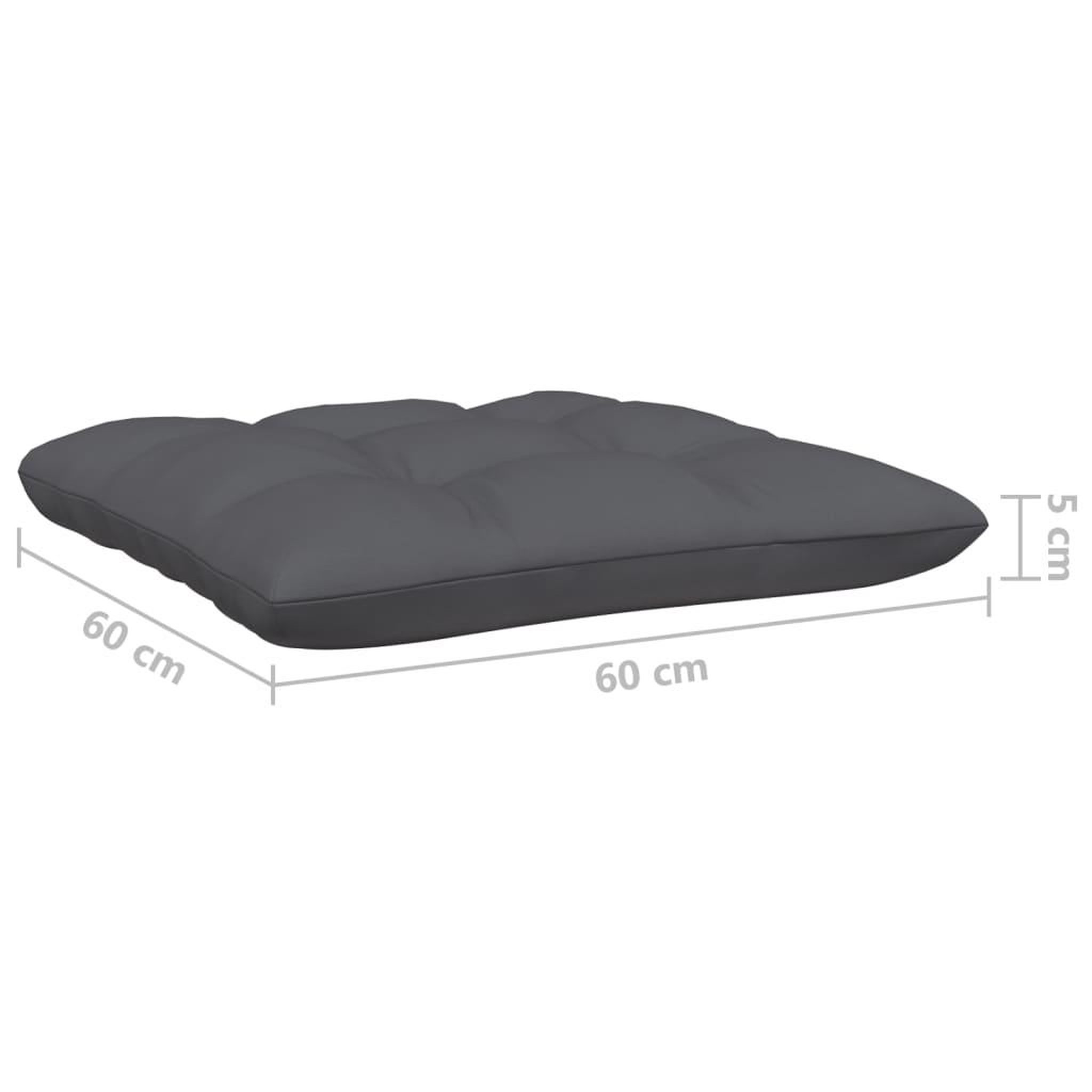 Voir la diapositive 6 : VIDAXL Salon de jardin 4 pcs avec coussins bois de pin massif