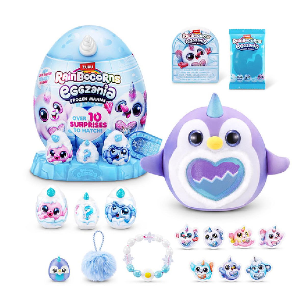 ZURU Rainbocorns Eggzania Frozencorn Mania asst