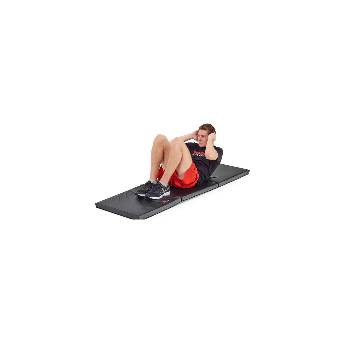 YORK FITNESS Tapis d'exercice de fitness pliant - York Fitness - Noir