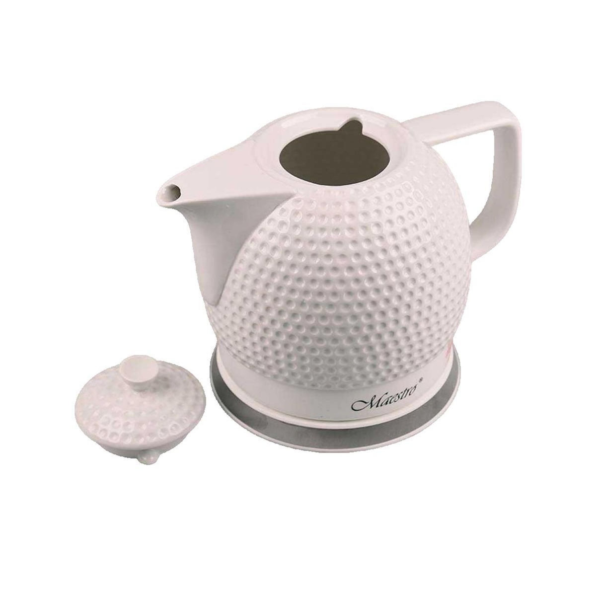 HELLO MAESTRO Bouilloire électrique Maestro Feel-Maestro MR067 blanche 1,5 L