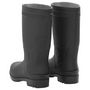 Voir la diapositive 5 : VIDAXL Bottes de pluie noir taille 38 PVC