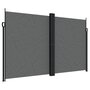 Voir la diapositive 2 : VIDAXL Auvent lateral retractable anthracite 200x1000 cm